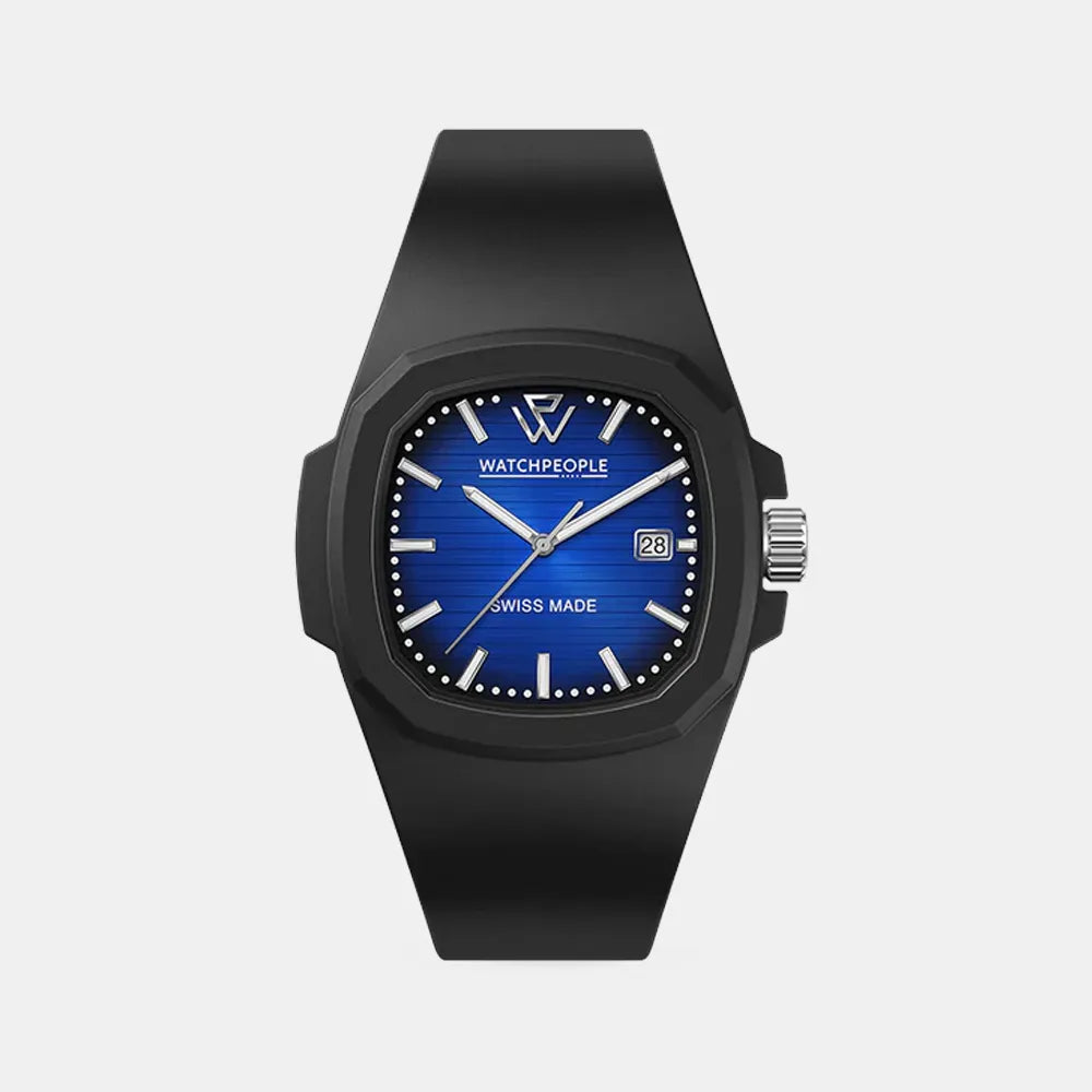 WATCH PEOPLE Montre WATCH PEOPLE Homme WP4 en Silicone Noir 700335