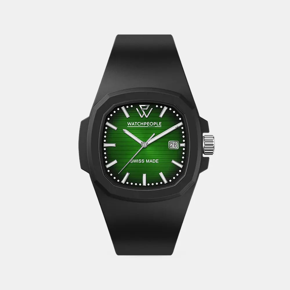 WATCH PEOPLE Montre WATCH PEOPLE Homme WP4 en Silicone Noir 700336