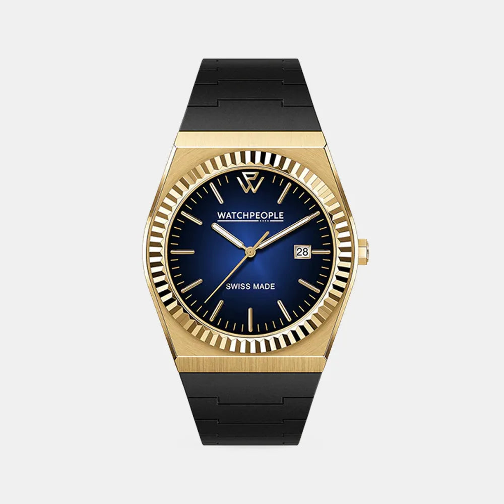 WATCH PEOPLE Montre WATCH PEOPLE Unisexe WP1 en Silicone Bleu 700396