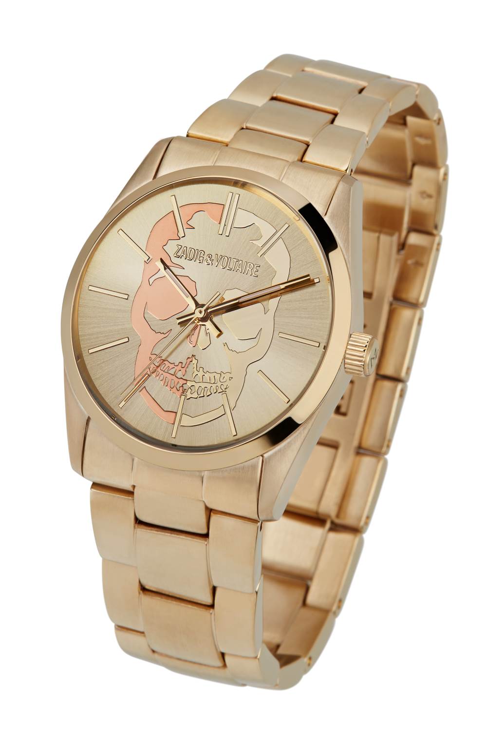 ZADIG & VOLTAIRE Montre ZADIG & VOLTAIRE Femme en Acier Doré ZVT002