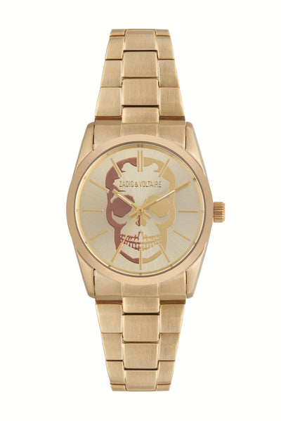 ZADIG & VOLTAIRE Montre ZADIG & VOLTAIRE Femme en Acier Doré ZVT002