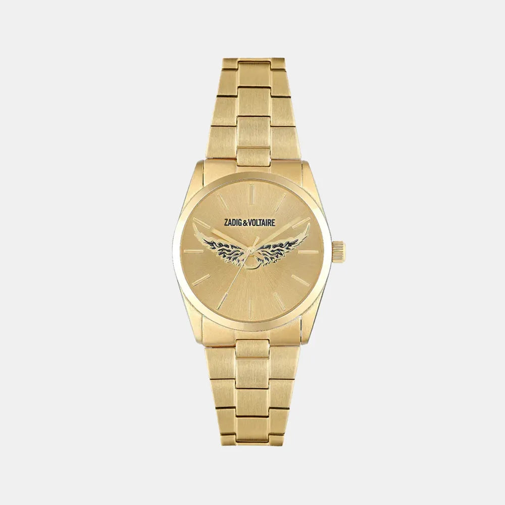 ZADIG & VOLTAIRE Montre ZADIG & VOLTAIRE Femme en Acier Doré ZVT1114