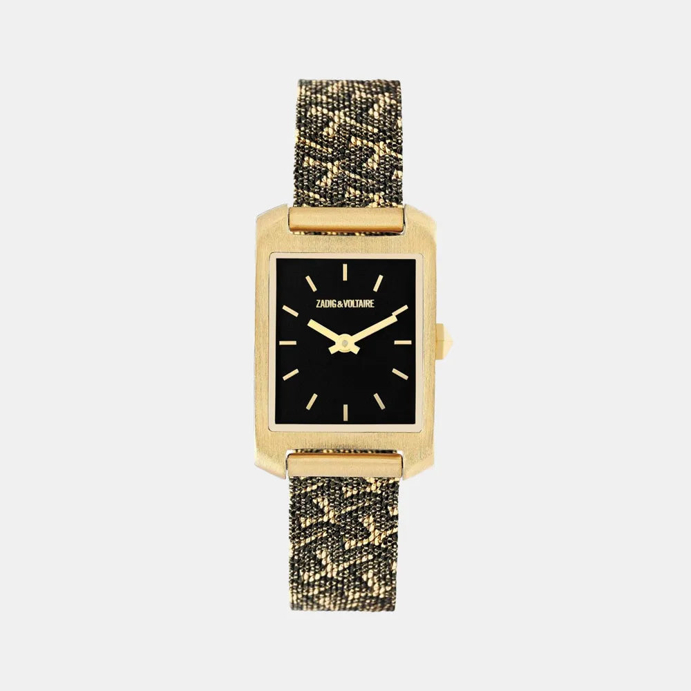 ZADIG & VOLTAIRE Montre ZADIG & VOLTAIRE Femme en Acier Doré ZVT1118