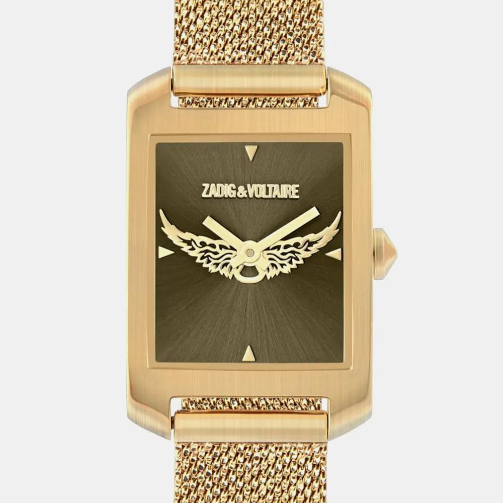 ZADIG & VOLTAIRE Montre ZADIG & VOLTAIRE Femme en Acier Doré ZVW1212