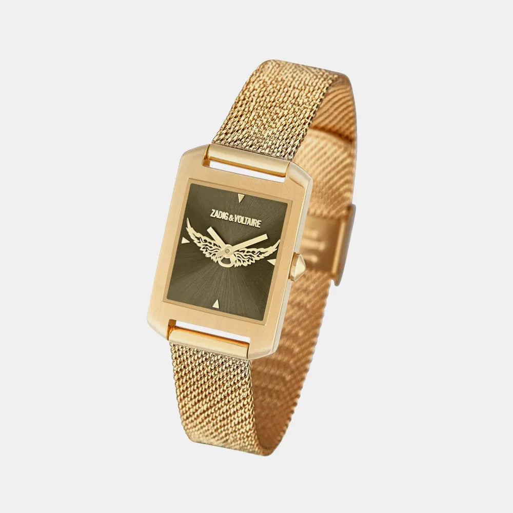 ZADIG & VOLTAIRE Montre ZADIG & VOLTAIRE Femme en Acier Doré ZVW1212