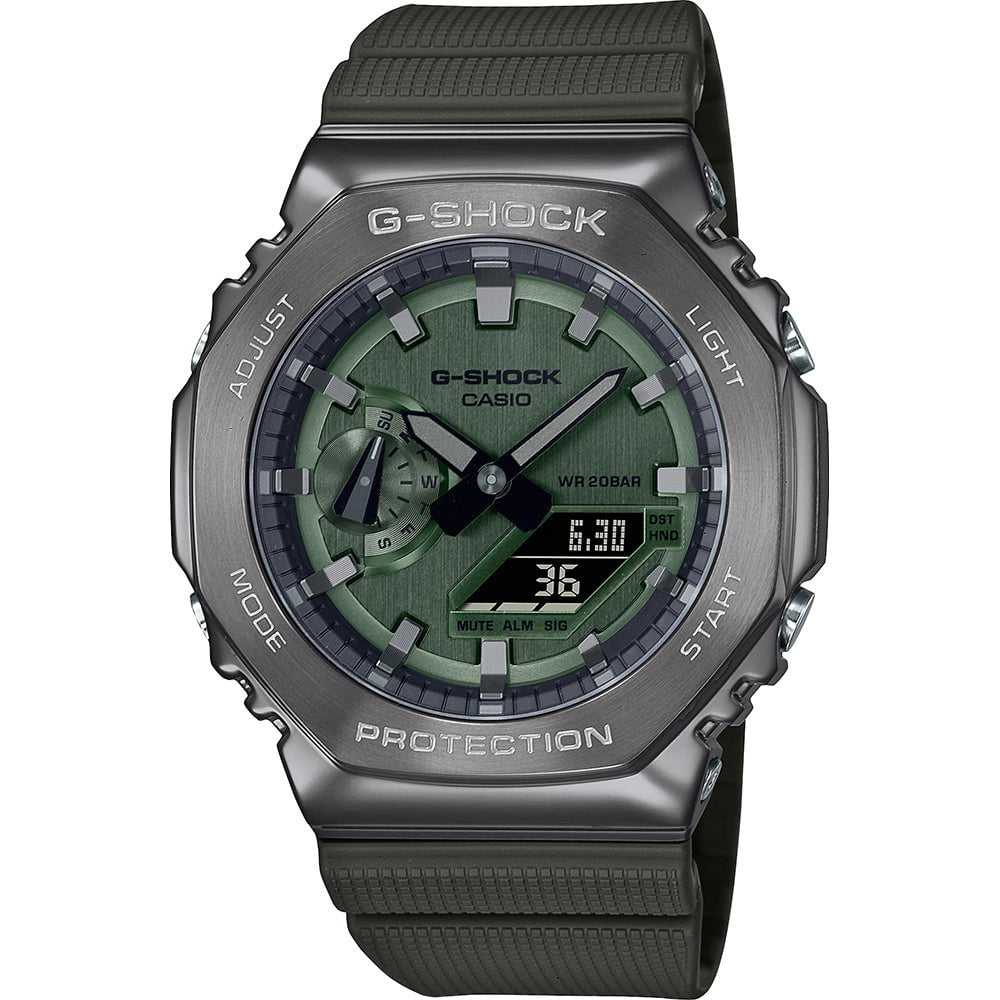 CASIO Montre CASIO G-Shock Homme en Silicone GM-2100B-3AER