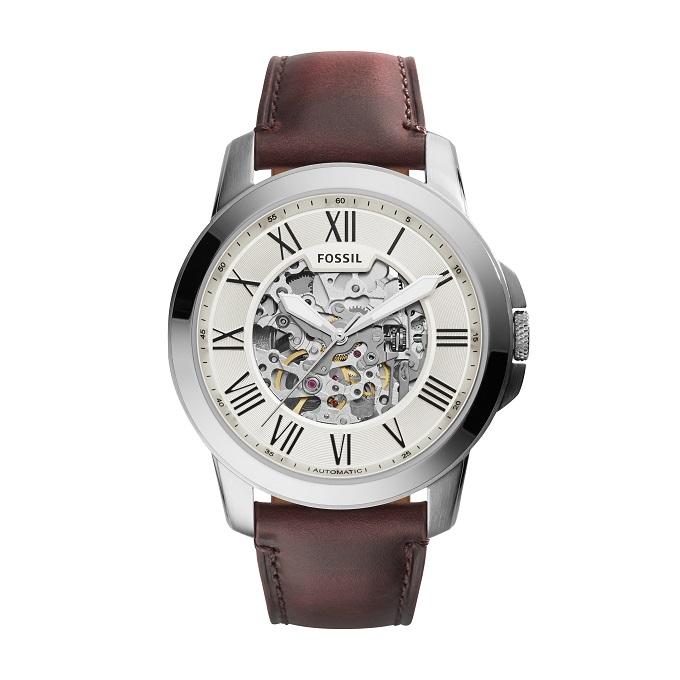 FOSSIL Montre FOSSIL Grant Homme Automatique en Cuir ME3099