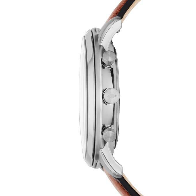 FOSSIL Montre FOSSIL Neutra Homme Chronographe en Cuir FS5453