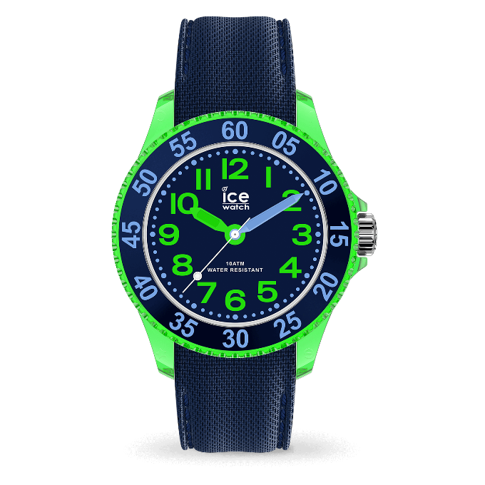 ICE-WATCH Montre ICE-WATCH ICE cartoon Dino Junior en Silicone Bleu 018931