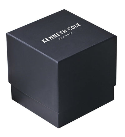KENNETH COLE Montre KENNETH COLE Automatique Homme en Cuir Noir KCWGE2226302