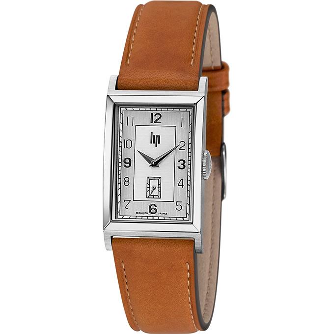 LIP Montre LIP Churchill T18 Homme en Cuir Marron 671015