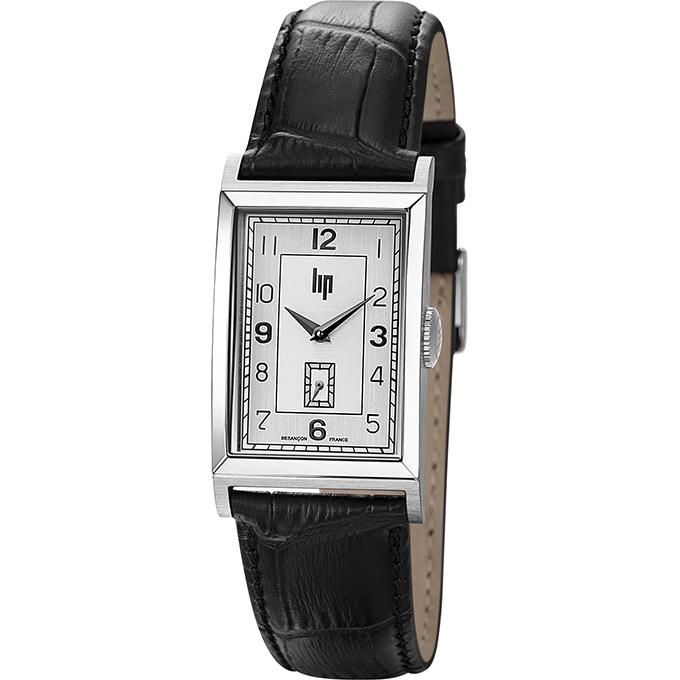 LIP Montre LIP Churchill T24 Homme en Cuir Noir 671270