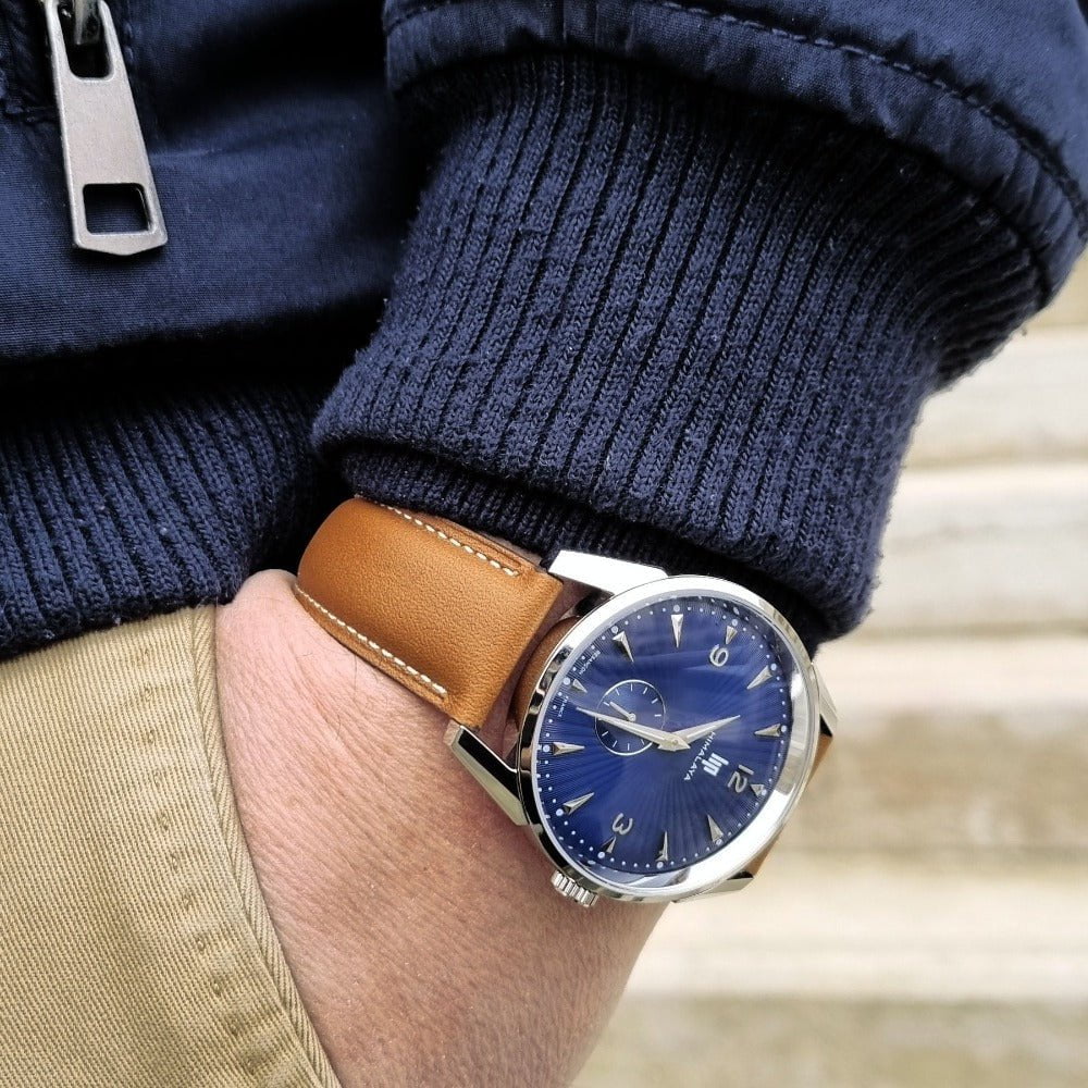 LIP Montre LIP Himalaya Homme en Cuir Marron 671543