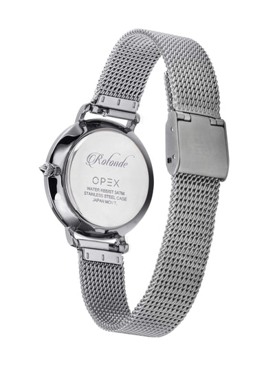 OPEX Montre OPEX Rotonde Femme en Acier Milanais OPW035