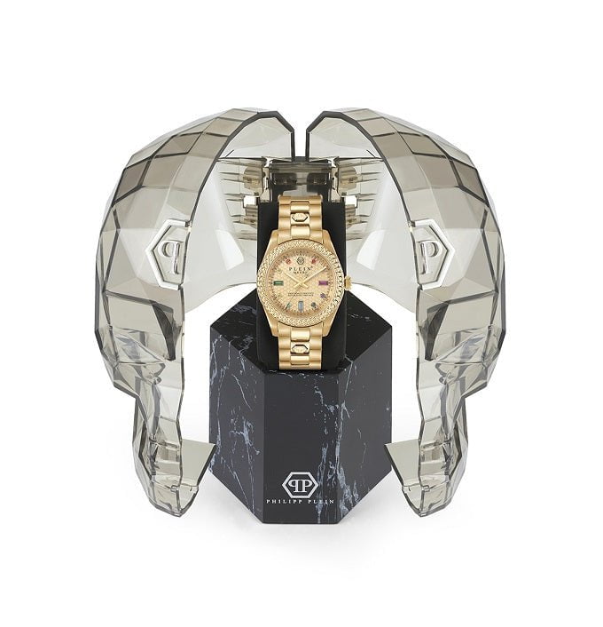 PHILIPP PLEIN Montre PHILIPP PLEIN Street Couture Femme en Acier Doré PWDAA0721