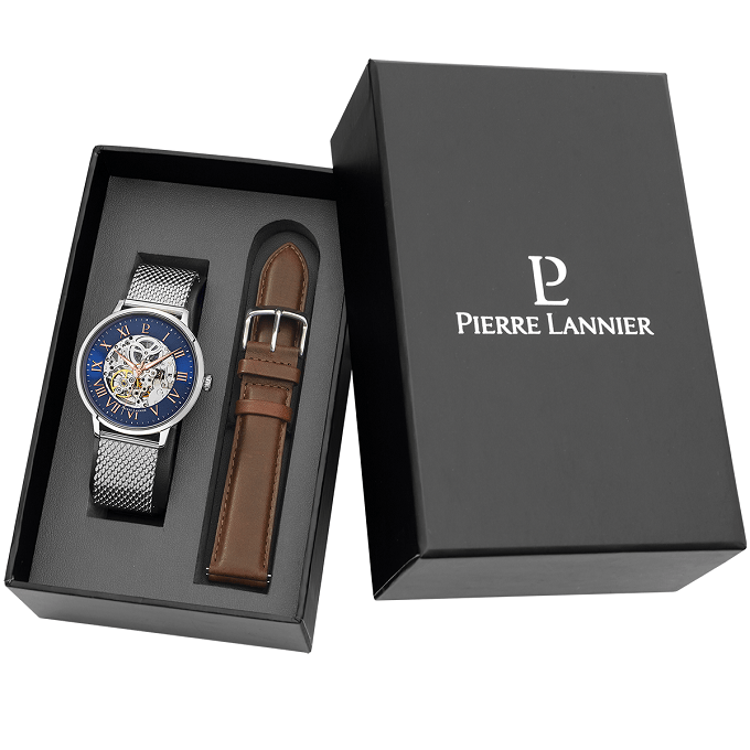 PIERRE LANNIER Coffret PIERRE LANNIER Automatic Homme Bracelets Interchangeables 391C168