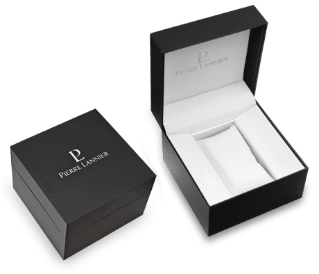 PIERRE LANNIER Montre Week-End Automatic en Cuir