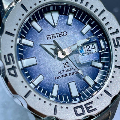 SEIKO Montre SEIKO PROSPEX Edition Save The Ocean Automatique Diver's SRPG57K1