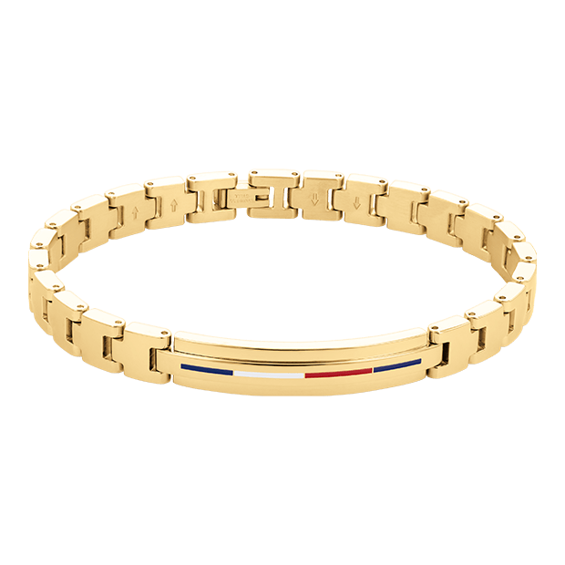 TOMMY HILFIGER BIJOUX Bracelet TOMMY HILFIGER BIJOUX Homme en Acier Doré 2790311