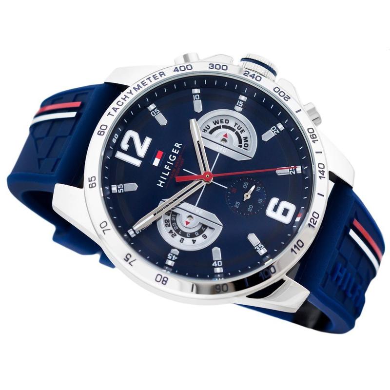 Montre tommy hilfiger shops homme bleu