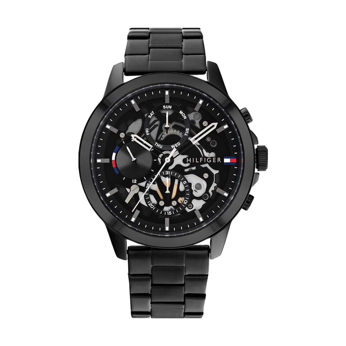 TOMMY HILFIGER Montre TOMMY HILFIGER Henry Homme en Acier Noir 1710478
